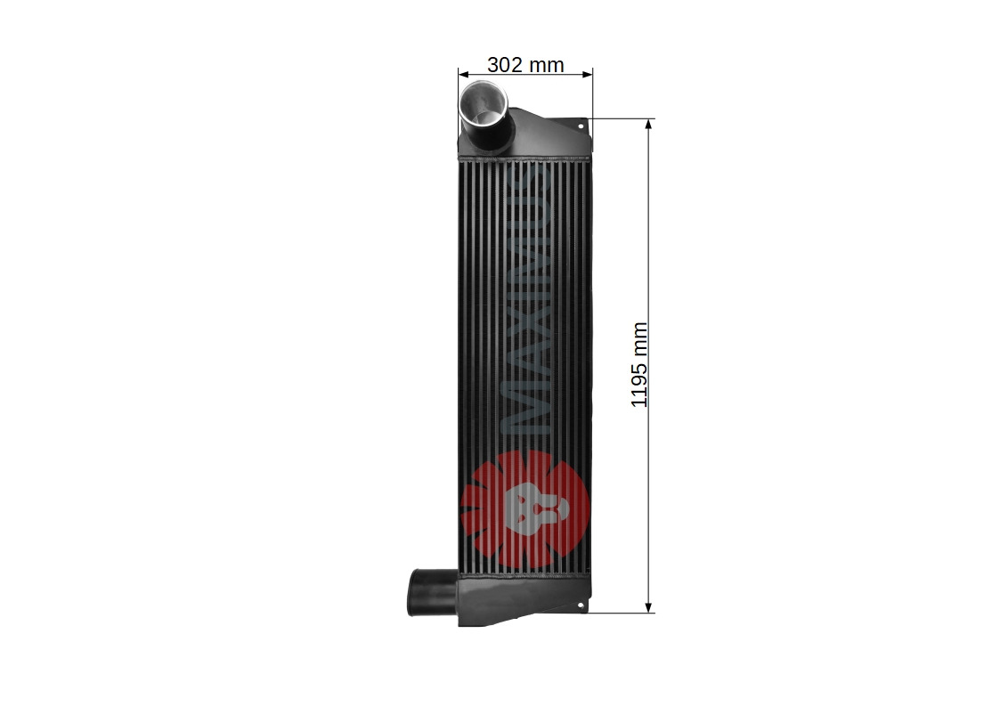 SOLARIS URBINO - Intercooler for City bus: picture 2 SOLARIS URBINO - Intercooler for City bus: picture 2