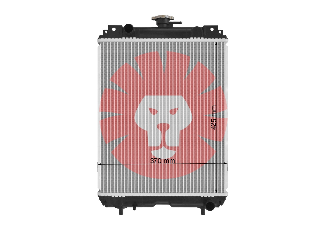 YANMAR VIO10 - Radiator for Mini excavator: picture 3 YANMAR VIO10 - Radiator for Mini excavator: picture 3