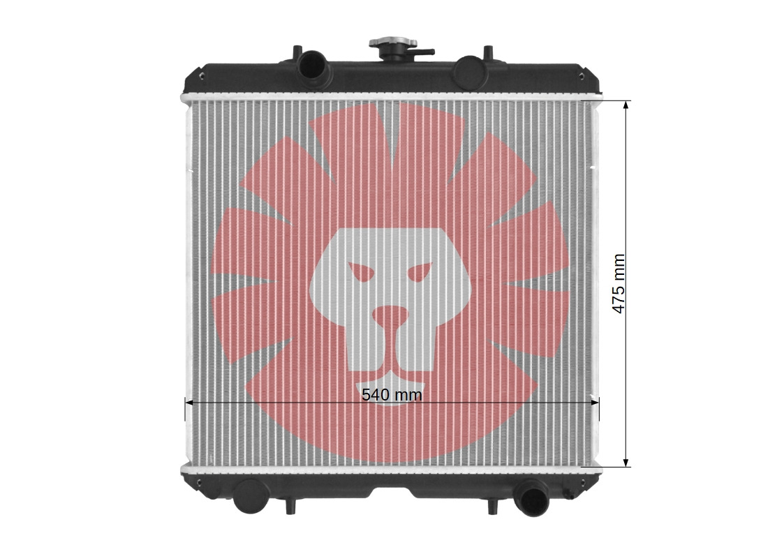 YANMAR VIO40 - Radiator for Excavator: picture 3 YANMAR VIO40 - Radiator for Excavator: picture 3