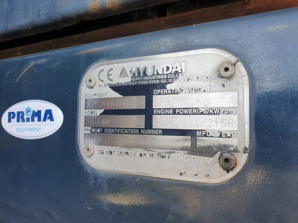 Wheel excavator Hyundai HW140: picture 21