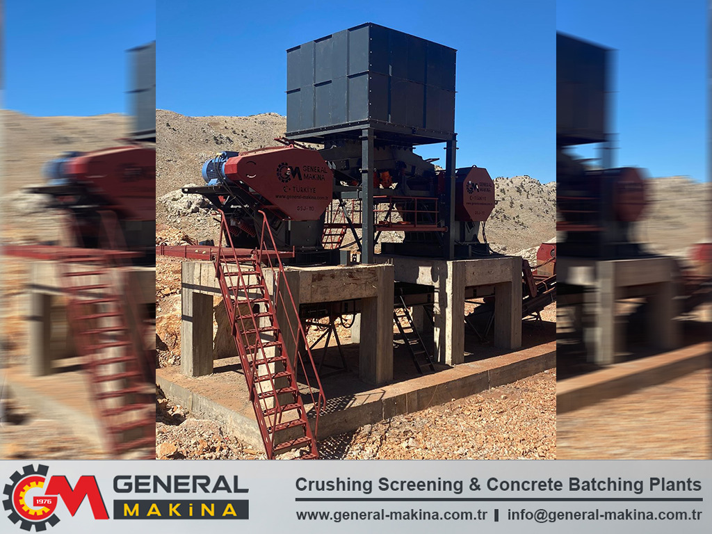 GENERAL MAKİNA Bauxite Crushing and Screening Plant - Crusher: picture 4 GENERAL MAKİNA Bauxite Crushing and Screening Plant - Crusher: picture 4