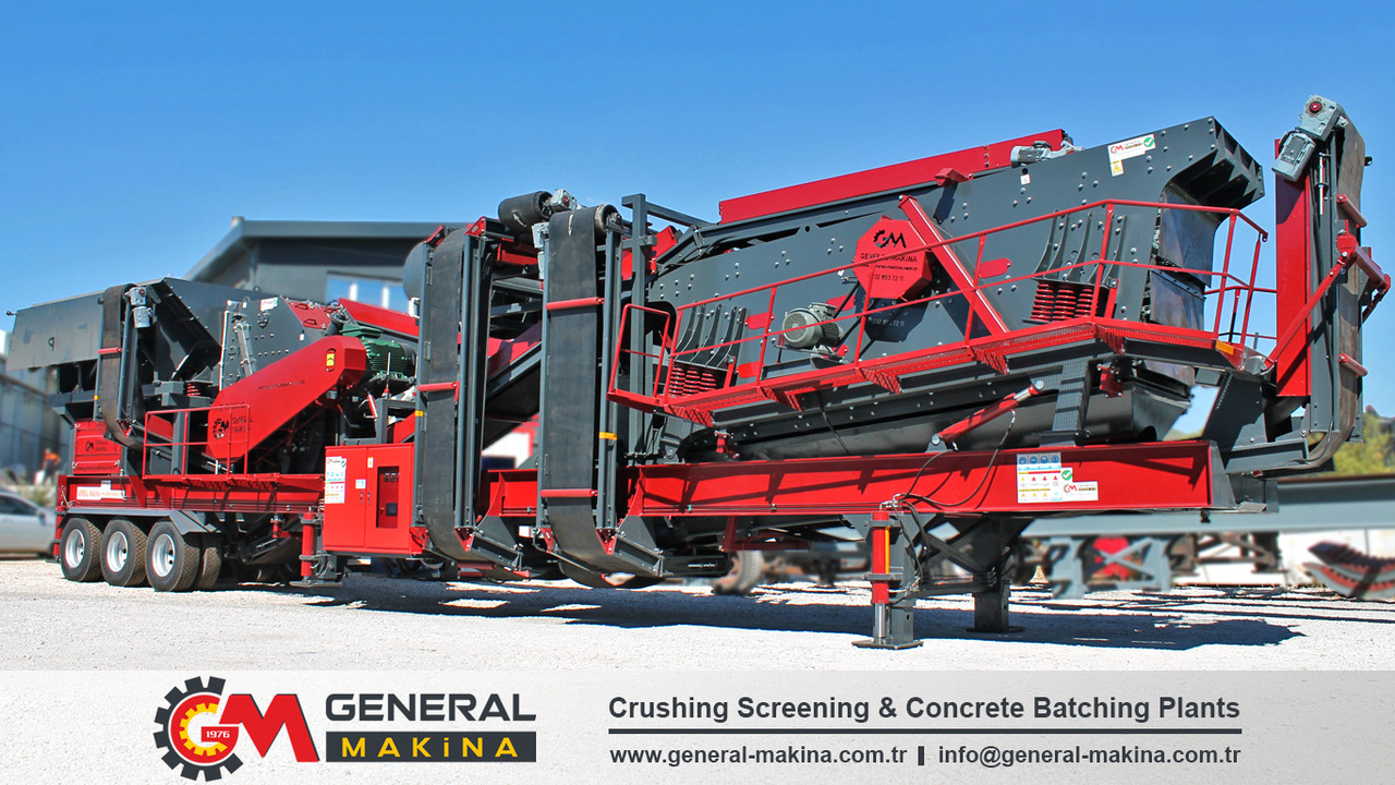 General Makina High Capacity Mobile Crusher Plant for Sale - Mobile crusher: picture 2 General Makina High Capacity Mobile Crusher Plant for Sale - Mobile crusher: picture 2
