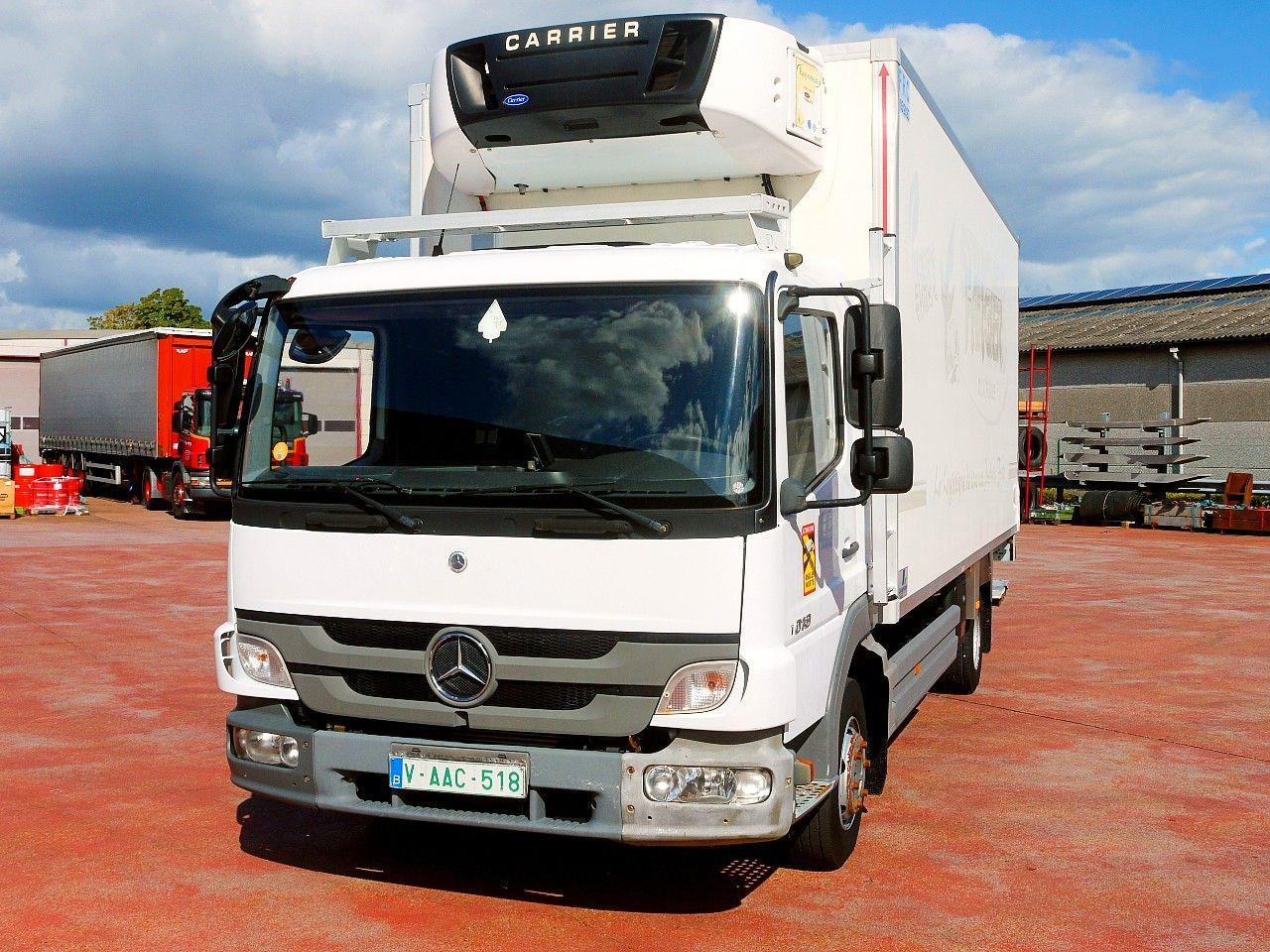 Mercedes-Benz 1018 ATEGO KUHLKOFFER CARRIER SUPRA 550 LBW LUFT - Refrigerator truck: picture 5 Mercedes-Benz 1018 ATEGO KUHLKOFFER CARRIER SUPRA 550 LBW LUFT - Refrigerator truck: picture 5