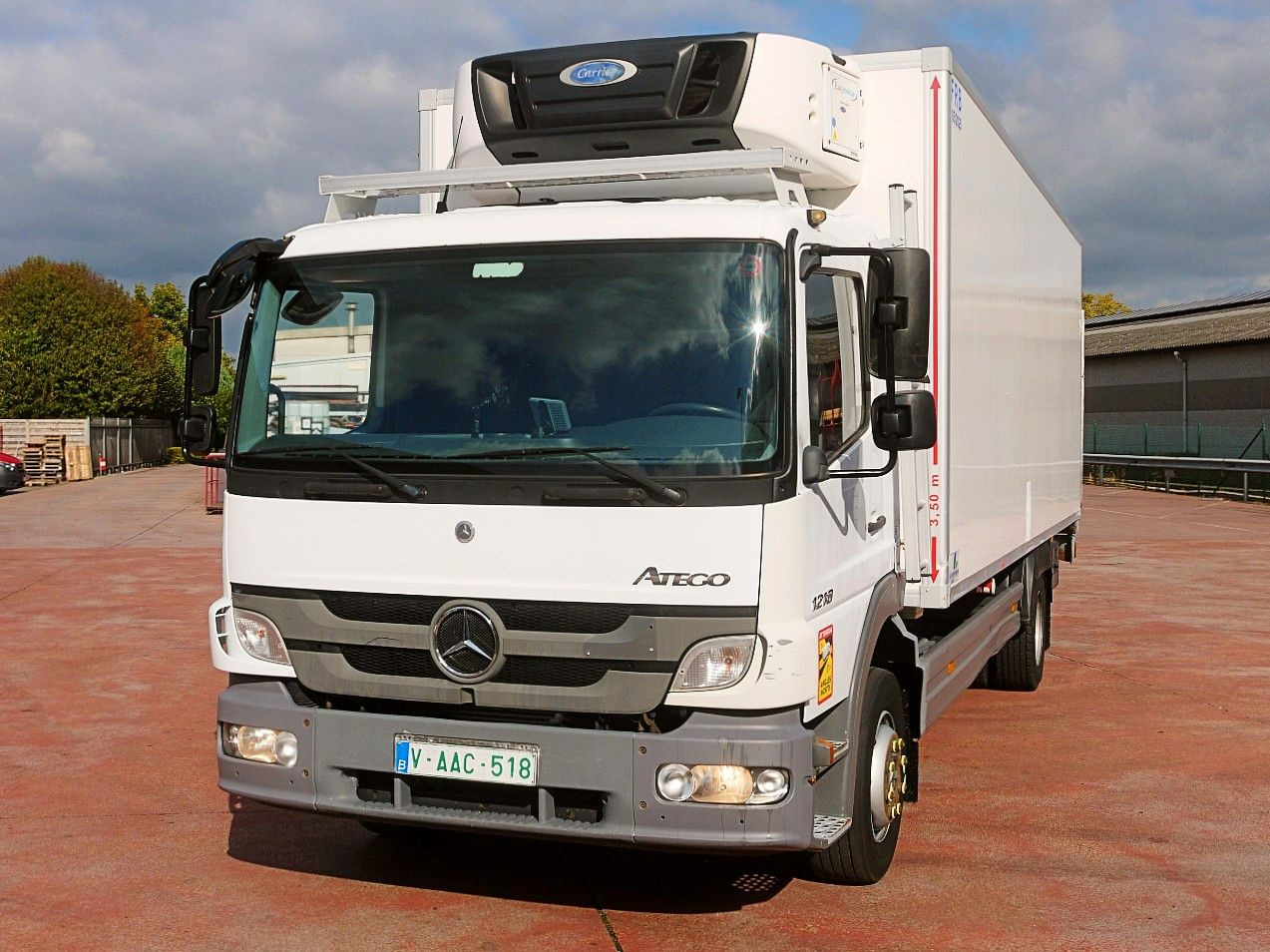 Mercedes-Benz 1218 ATEGO KUHLKOFFER CARRIER SUPRA 550 LBW - Refrigerator truck: picture 5 Mercedes-Benz 1218 ATEGO KUHLKOFFER CARRIER SUPRA 550 LBW - Refrigerator truck: picture 5