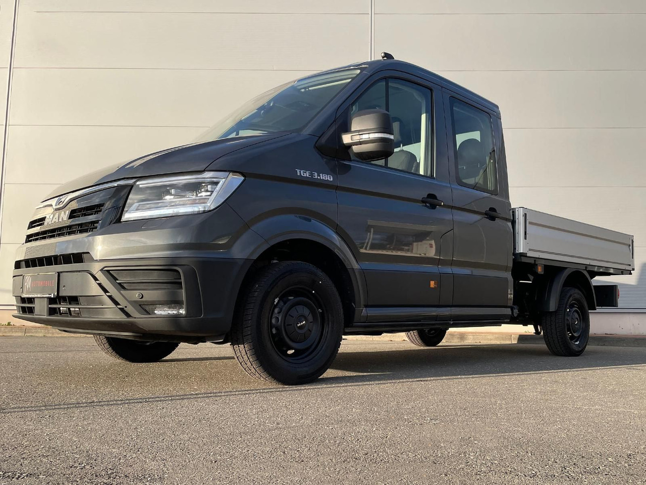 Flatbed van, Combi van MAN TGE 3.180 Pritsche DOKA MR STANDHZ AHK KAMERA: picture 32