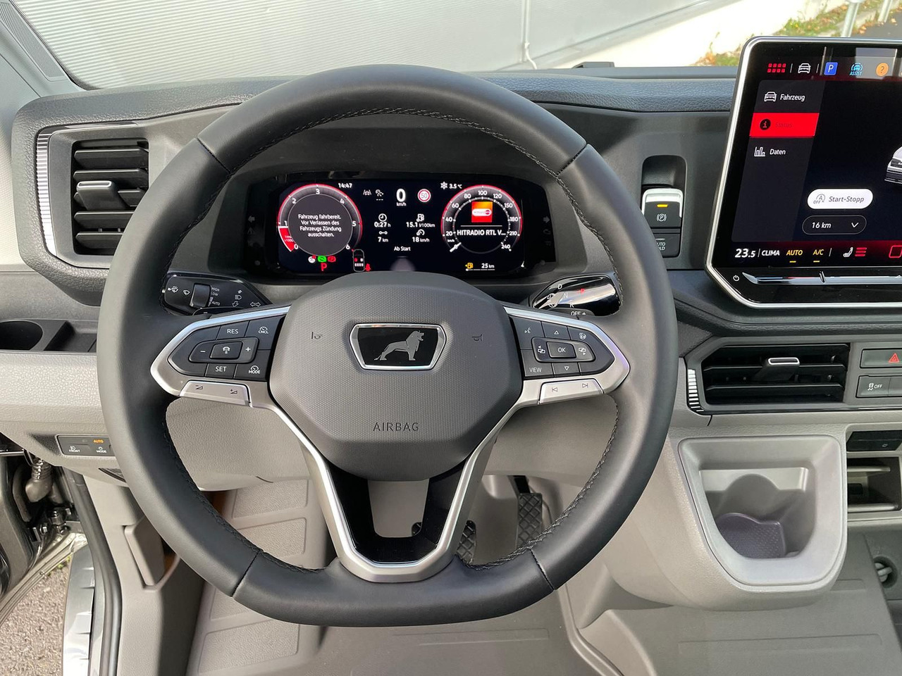 Flatbed van, Combi van MAN TGE 3.180 Pritsche DOKA MR STANDHZ AHK KAMERA: picture 13