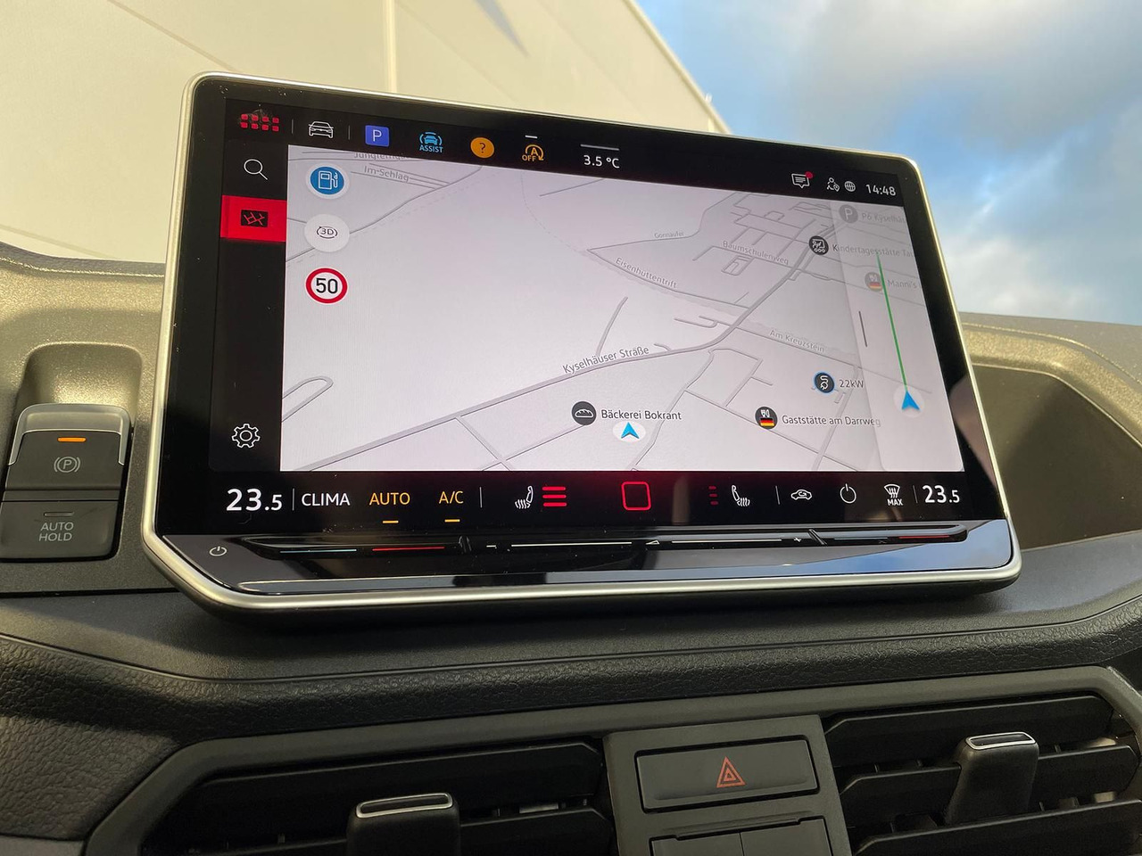 Flatbed van, Combi van MAN TGE 3.180 Pritsche DOKA MR STANDHZ AHK KAMERA: picture 19