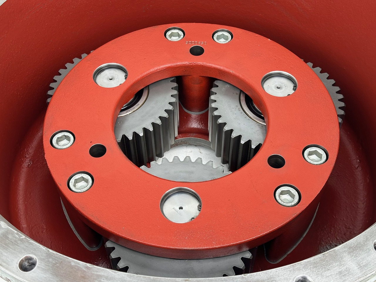 Final drive for Construction machinery Liebherr Abtriebsglocke ID-Nr.90006899 mit Planetenrad ID-Nr.944428403. Typ:FAT500F522-FAT500F528-FAT500F529-FAT500F559. Typ:PR73605LGP,PR73605XL,PR7363AL,PR7364FLGP,PR736LGP,PR736XL. #90006899.31.07#: picture 7