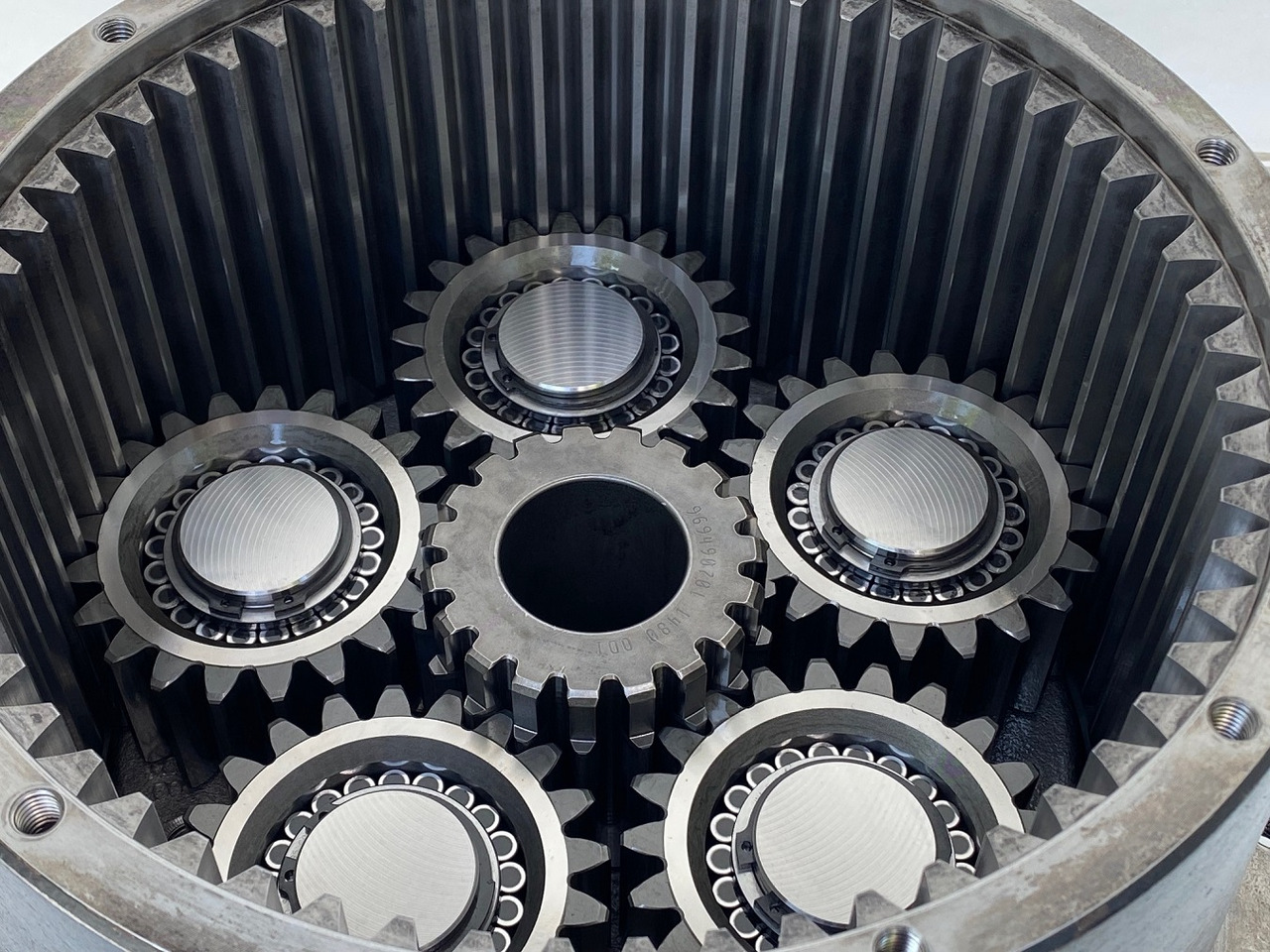 Final drive for Crawler excavator Liebherr Fahrantrieb FAT355P076.   ID-Nr.969455101 - ID-Nr.969524001 - ID-Nr.90022900.  LO1916, LOS916, R906, R916, R922, R924.  #2088#: picture 16