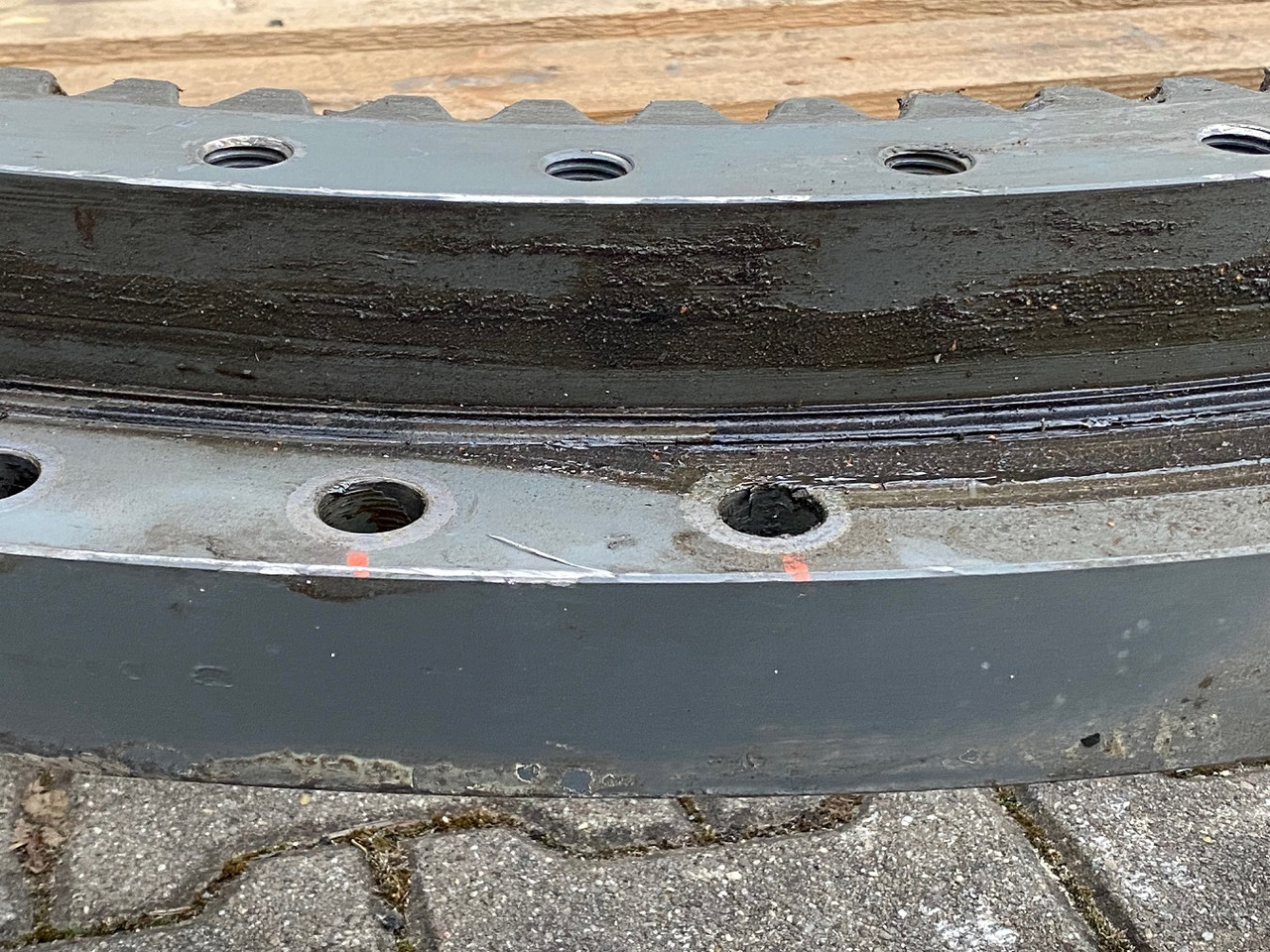 Slewing ring for Crawler excavator Liebherr Kugeldrehverbindung ID-Nr.90217104. Typ:KUD44VJ023.   R926 K-LC.   #11355#: picture 14