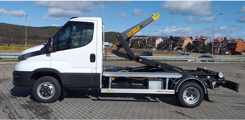 Iveco 50C18 + KING HZ-4R Hakowiec / Hooklift / Abrollkipper - Hook lift truck: picture 2 Iveco 50C18 + KING HZ-4R Hakowiec / Hooklift / Abrollkipper - Hook lift truck: picture 2