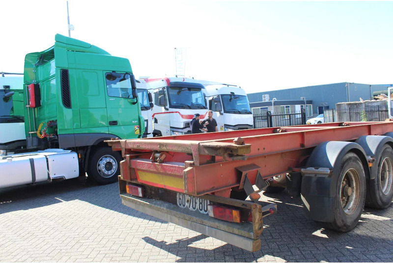 ASCA * 3AXLE * CONTAINER CHASSI * 20 feet - 40 feet - Container transporter/ Swap body semi-trailer: picture 4 ASCA * 3AXLE * CONTAINER CHASSI * 20 feet - 40 feet - Container transporter/ Swap body semi-trailer: picture 4