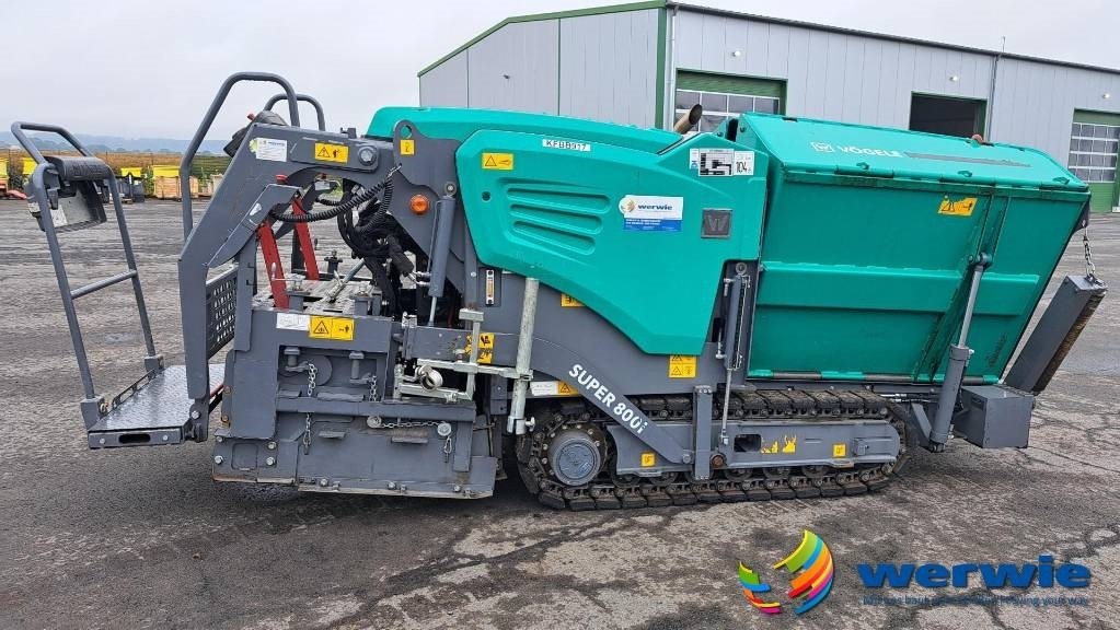 Vögele SUPER 800i - Asphalt paver: picture 5 Vögele SUPER 800i - Asphalt paver: picture 5