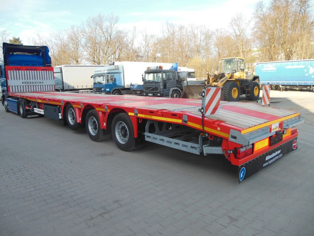 Kässbohrer K.SPA.M3, PLATTFORM MEGA TELESKOP 7M, SOFORT!!! - Dropside/ Flatbed semi-trailer: picture 4 Kässbohrer K.SPA.M3, PLATTFORM MEGA TELESKOP 7M, SOFORT!!! - Dropside/ Flatbed semi-trailer: picture 4