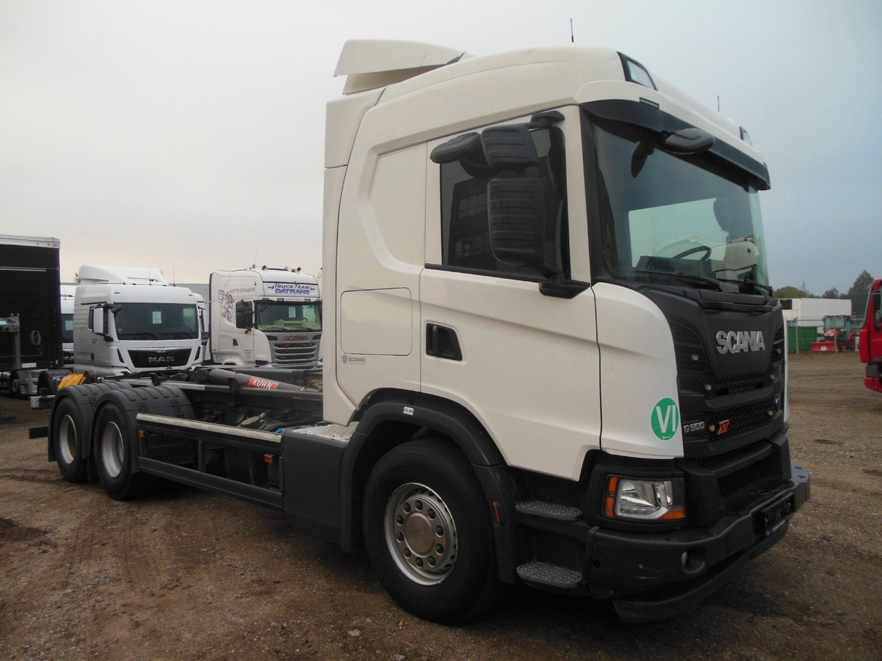 Scania G500, 6X4, VOLL LUFT, PALFINGER T20 - Hook lift truck: picture 2 Scania G500, 6X4, VOLL LUFT, PALFINGER T20 - Hook lift truck: picture 2