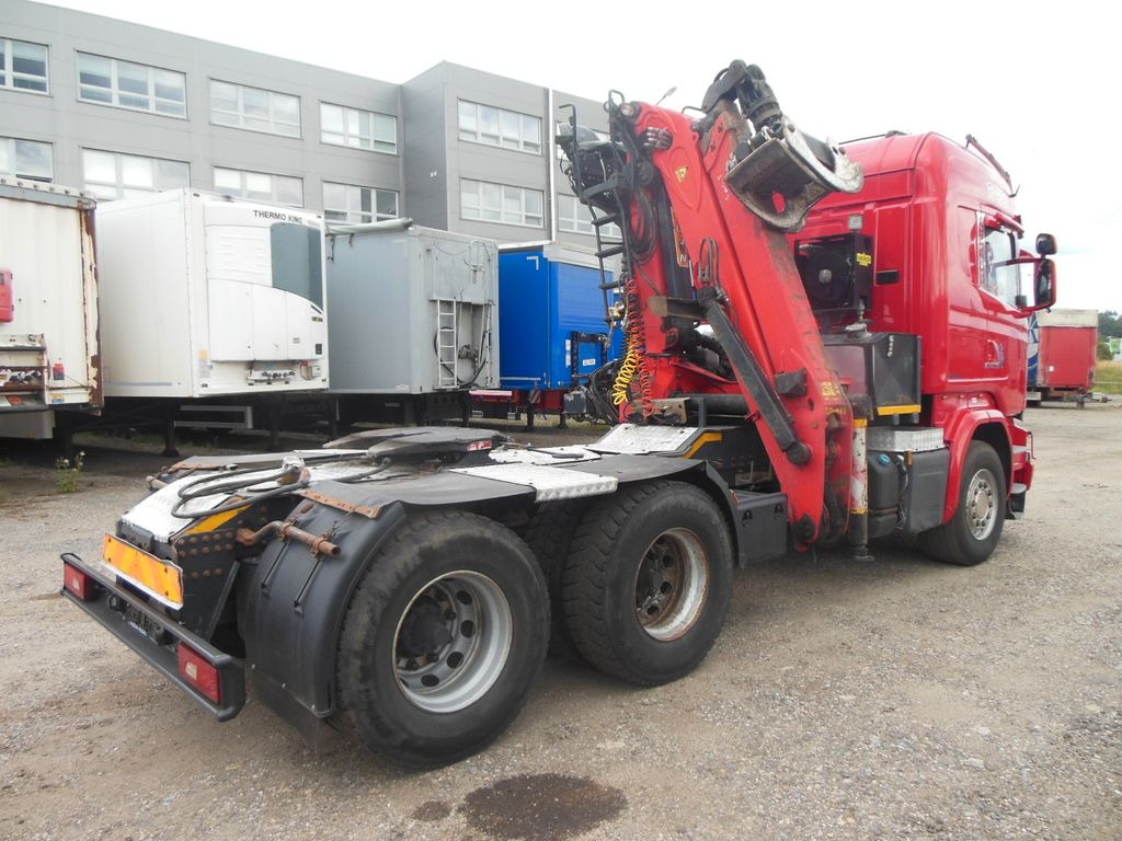 Scania R450,6X4, EPSILON 170+AUFLIEGER UMIKOV TELESKOP - Log truck, Crane truck: picture 5 Scania R450,6X4, EPSILON 170+AUFLIEGER UMIKOV TELESKOP - Log truck, Crane truck: picture 5