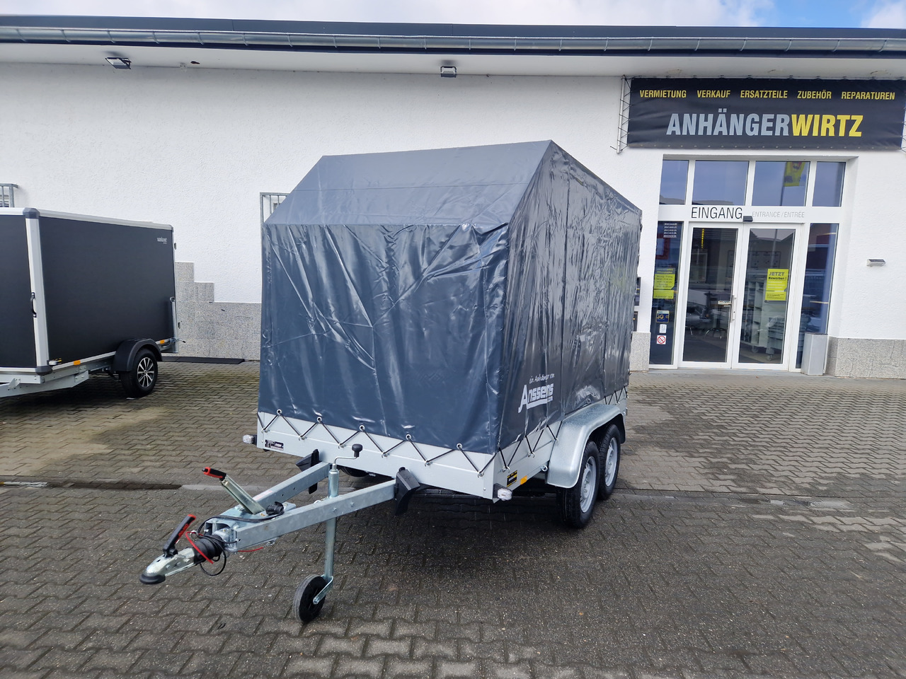 Aluliner Planen Anhänger GTT 2000 301x151x180cm Plane schräg (M) 2000kg März Aktion - Curtainsider trailer: picture 2 Aluliner Planen Anhänger GTT 2000 301x151x180cm Plane schräg (M) 2000kg März Aktion - Curtainsider trailer: picture 2