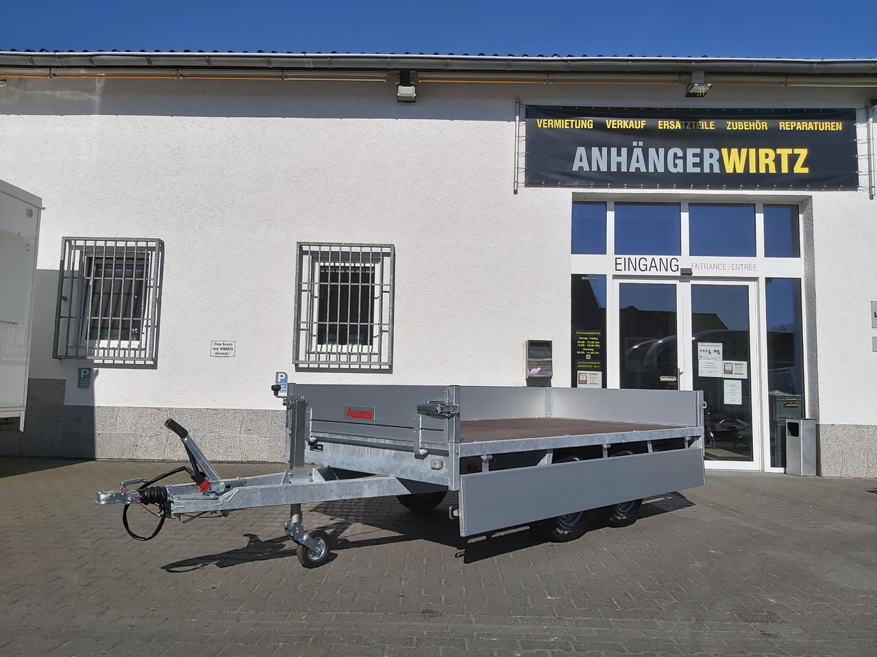 Anssems Hochlader PSX - S 2500 305x153x30cm (M) 2500kg preorder Aktion online - Dropside/ Flatbed trailer: picture 3 Anssems Hochlader PSX - S 2500 305x153x30cm (M) 2500kg preorder Aktion online - Dropside/ Flatbed trailer: picture 3