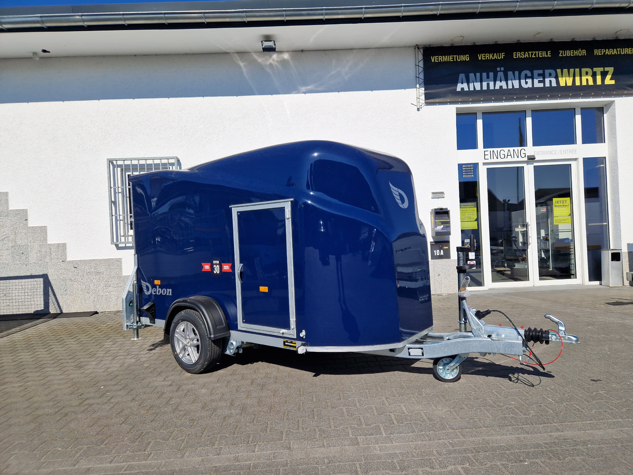 Debon Cargo 1300 300x152x168cm royal blau Seitentür Alufelgen Pullman 1300kg 100km/H Modell 2025 - Car trailer: picture 2 Debon Cargo 1300 300x152x168cm royal blau Seitentür Alufelgen Pullman 1300kg 100km/H Modell 2025 - Car trailer: picture 2
