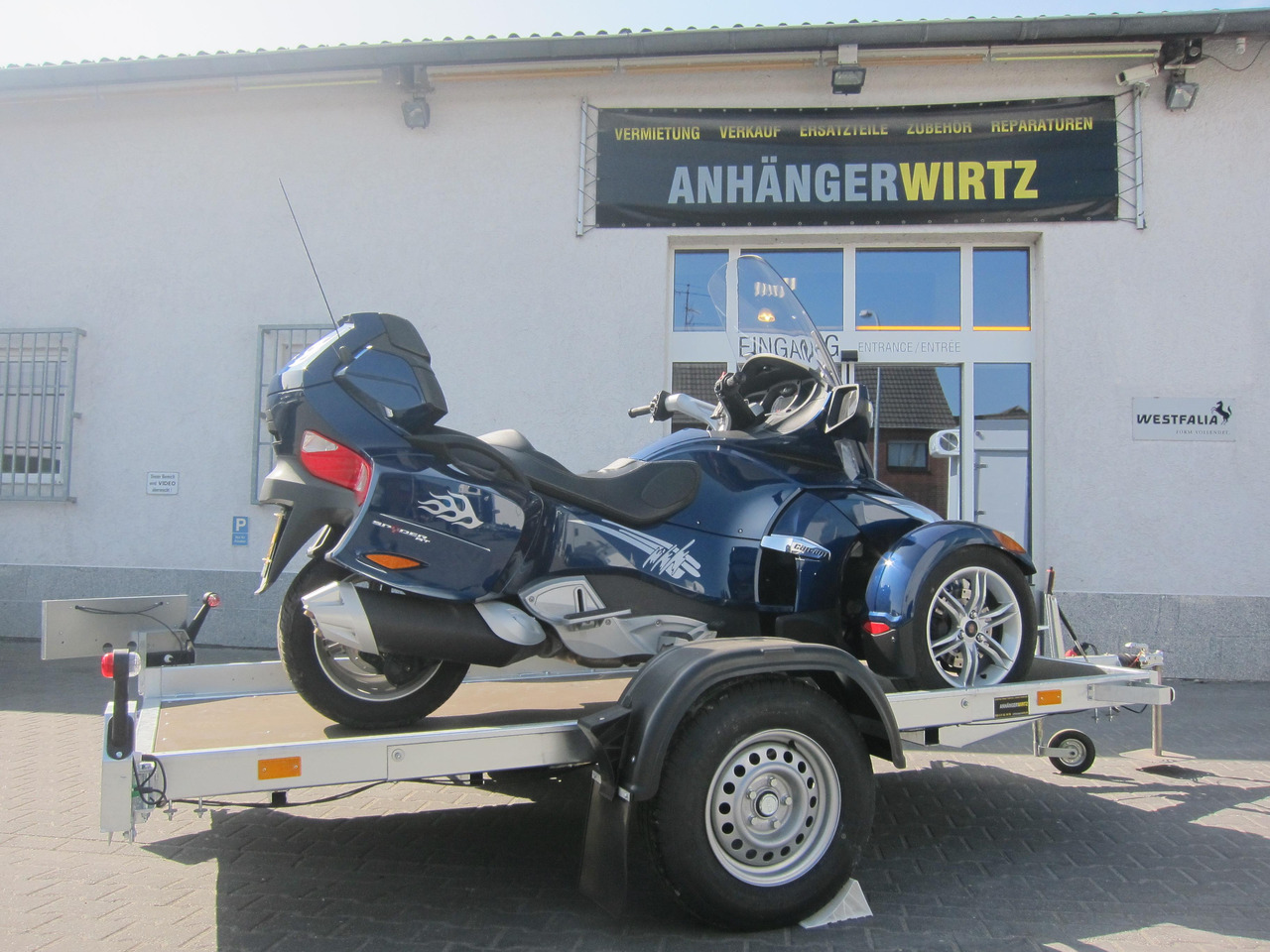 Plant trailer Kleinfahrzeug Transporter Multi easyload UNI N13 - 305 305x166x10cm (M) 1300kg: picture 10