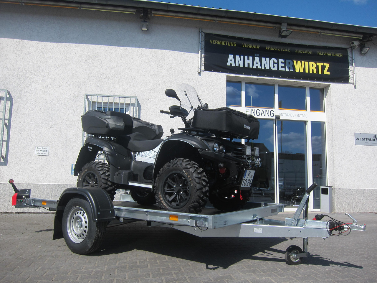 Plant trailer Kleinfahrzeug Transporter Multi easyload UNI N13 - 305 305x166x10cm (M) 1300kg: picture 12
