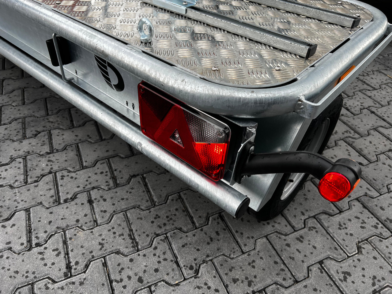 Motorcycle trailer Motorradanhänger Roadster Motocamp 1 quer 200x80cm 750kg 100km/H: picture 8