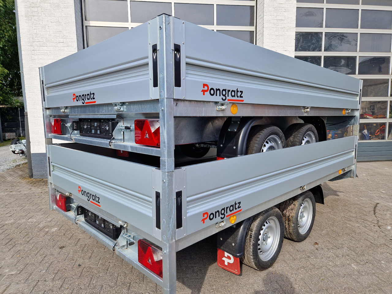 Pongratz Pritschenhochlader PHL 3100/17 T-AL-S 310x170x36cm 13" (M) 2000kg - Dropside/ Flatbed trailer: picture 3 Pongratz Pritschenhochlader PHL 3100/17 T-AL-S 310x170x36cm 13" (M) 2000kg - Dropside/ Flatbed trailer: picture 3