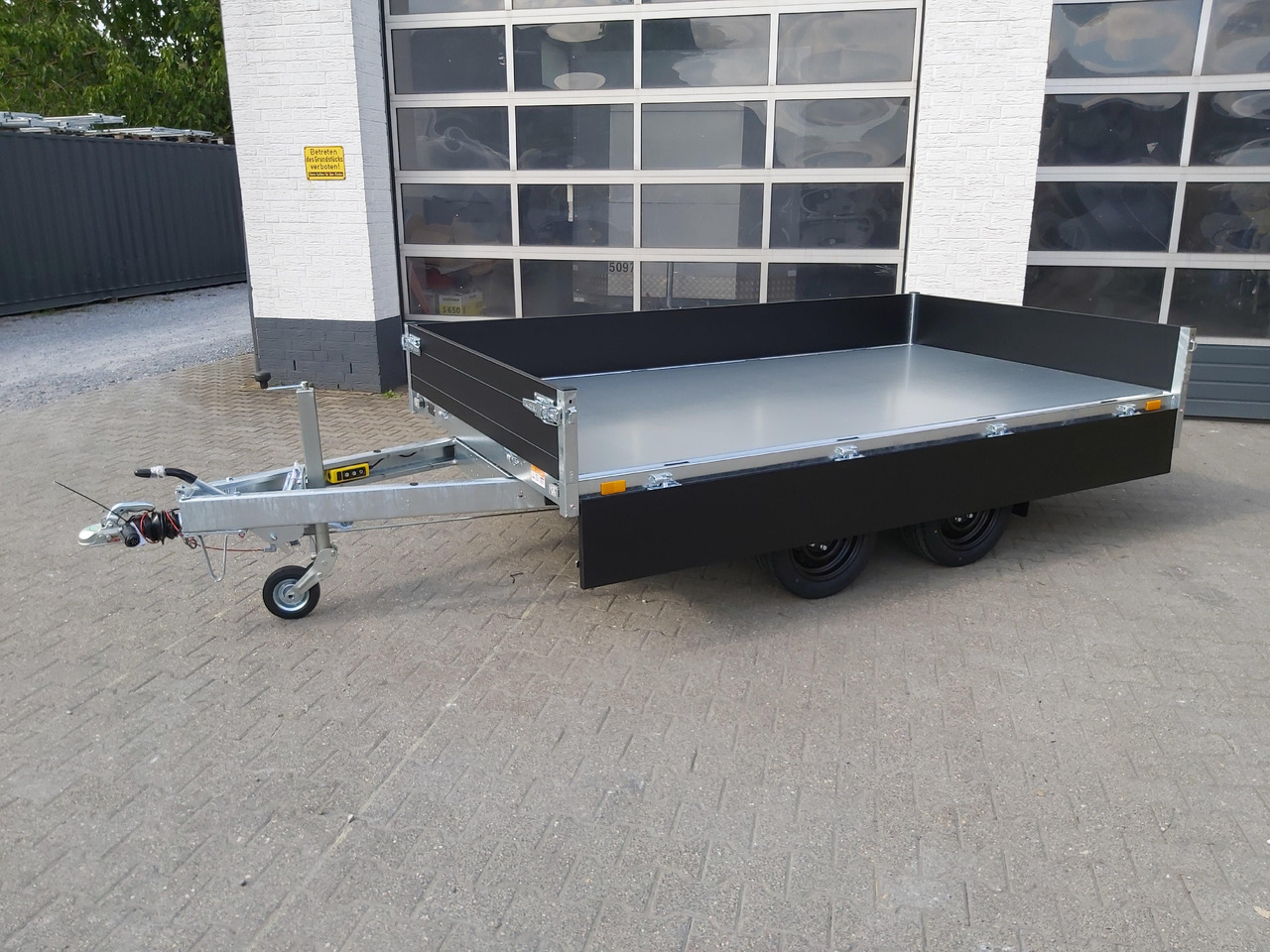 Tipper trailer Saris Kipper K1 306 170 2700 2 E 306x170x30cm black Edition Elektro (M) 2700kg Online Aktion: picture 7