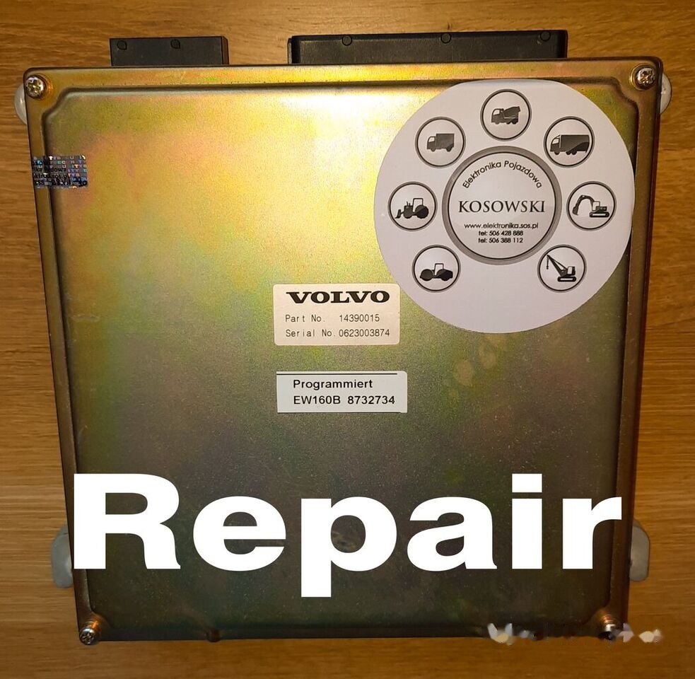Volvo EW 140 EW 160 EW 180 EW 210 EC 140 EC 160 EC 210 EC 240 EC 290 EC 200 EC 250 EC 220 EC 300 EC 380 EC 360 - ECU for Excavator: picture 1 Volvo EW 140 EW 160 EW 180 EW 210 EC 140 EC 160 EC 210 EC 240 EC 290 EC 200 EC 250 EC 220 EC 300 EC 380 EC 360 - ECU for Excavator: picture 1