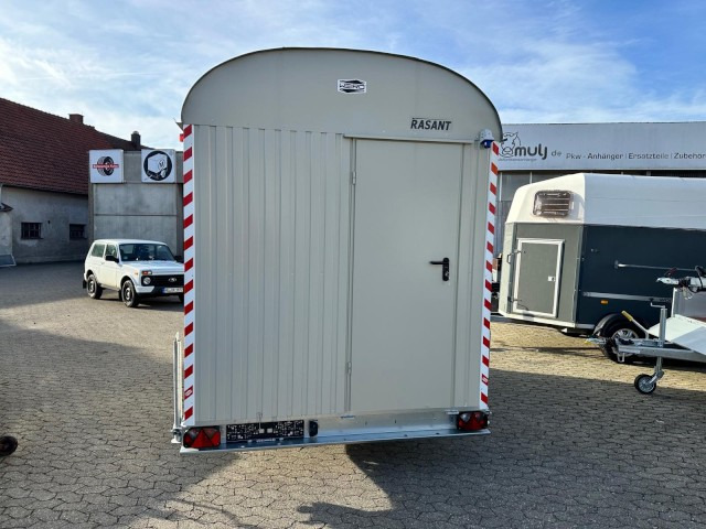 New Car trailer Bauwagen 1350 kg, 3500 x 2200 x 230 cm, 80 km/h Schnelläufer: picture 7