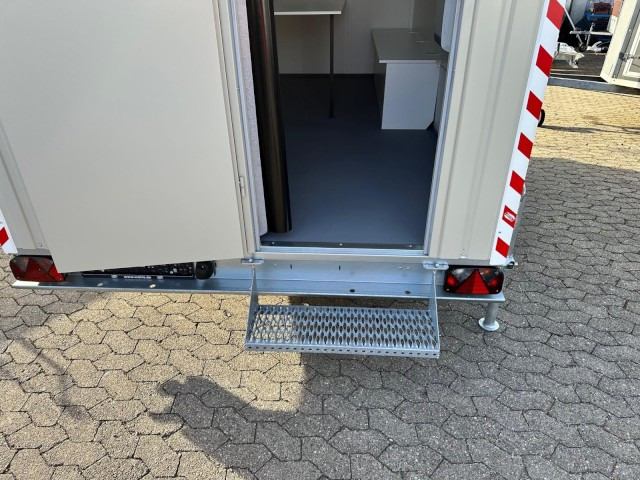 New Car trailer Bauwagen 1350 kg, 3500 x 2200 x 230 cm, 80 km/h Schnelläufer: picture 9