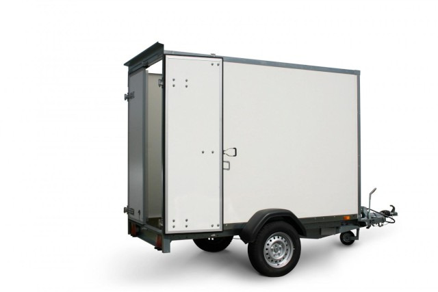 Brenderup Cargo Dynamic CD300BD1300 Türe Kofferanhänger 1,3 to. 300x155x185cm - Closed box trailer: picture 1 Brenderup Cargo Dynamic CD300BD1300 Türe Kofferanhänger 1,3 to. 300x155x185cm - Closed box trailer: picture 1