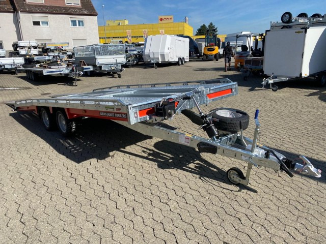 Brian James T Transporter, 231-5021-35-2-12, 5000 x 2150 mm, 3,5 to. kippbar mit Auffahrrampen - Autotransporter trailer: picture 1 Brian James T Transporter, 231-5021-35-2-12, 5000 x 2150 mm, 3,5 to. kippbar mit Auffahrrampen - Autotransporter trailer: picture 1