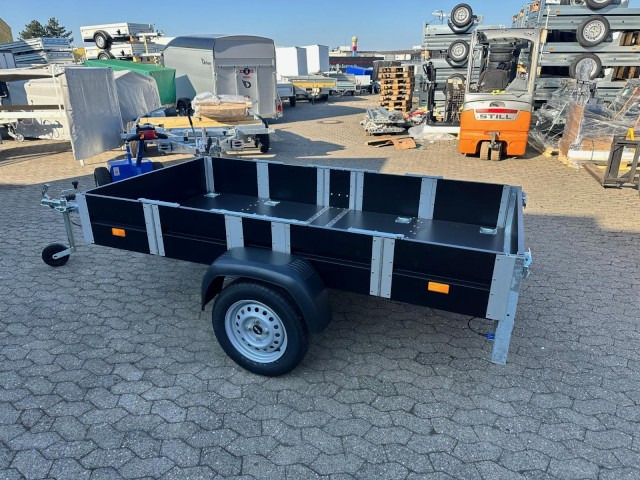 Faltos Blackline, 750 kg, 2420 x 1240 x 300 mm - Car trailer: picture 1 Faltos Blackline, 750 kg, 2420 x 1240 x 300 mm - Car trailer: picture 1