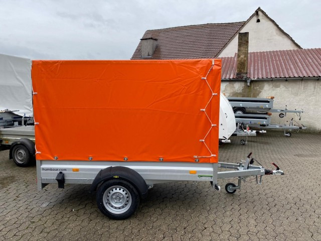 Humbaur HA 132513 mit KV, Hochplane 160 cm, 100 km/h 1300 kg, 2510 x 1310 x 350mm - Car trailer: picture 3 Humbaur HA 132513 mit KV, Hochplane 160 cm, 100 km/h 1300 kg, 2510 x 1310 x 350mm - Car trailer: picture 3