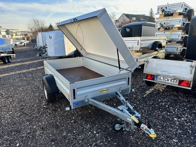 Humbaur HA 132513 mit KV und Holz-Alu Deckel, 1300 kg, 2510 x 1310 x 550mm - Car trailer: picture 1 Humbaur HA 132513 mit KV und Holz-Alu Deckel, 1300 kg, 2510 x 1310 x 550mm - Car trailer: picture 1