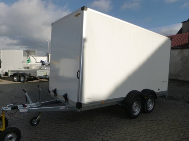 Humbaur Koffer HK 254218-20 PF30, 2,5 to. 4185x1730x1885mm - Closed box trailer: picture 1 Humbaur Koffer HK 254218-20 PF30, 2,5 to. 4185x1730x1885mm - Closed box trailer: picture 1