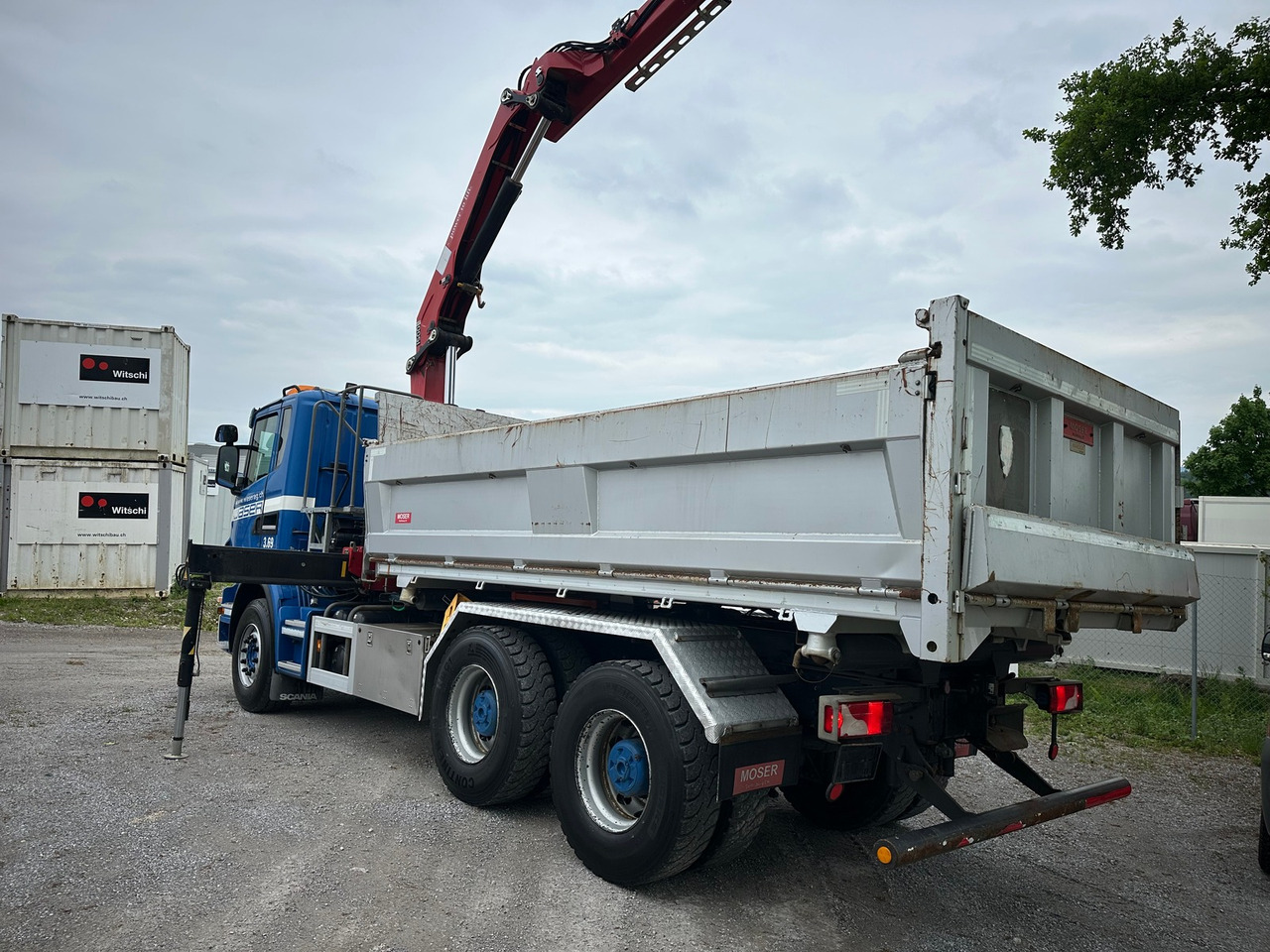 SCANIA G440 6x4 Kran+Kipper ORG-km 57.000 - Tipper, Crane truck: picture 5 SCANIA G440 6x4 Kran+Kipper ORG-km 57.000 - Tipper, Crane truck: picture 5