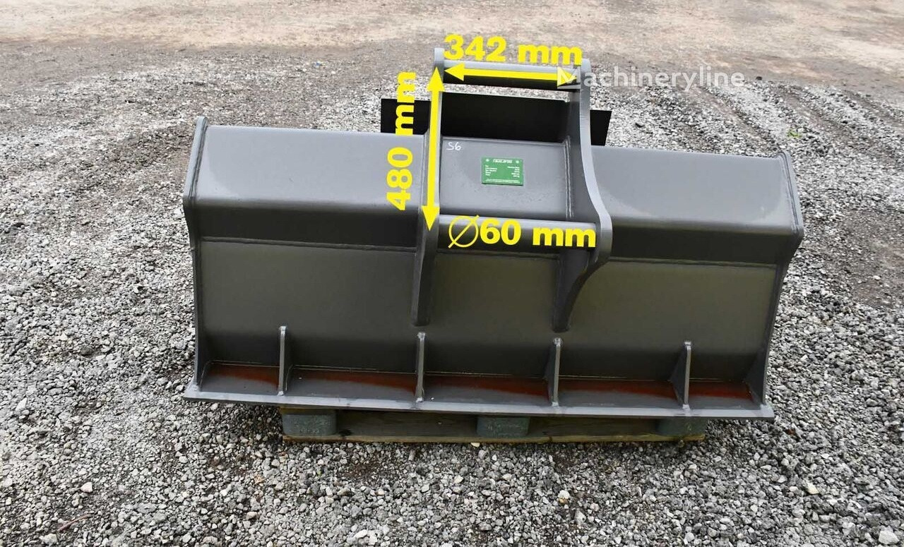 Balavto Excavator ditch cleaning / slope bucket 1600 mm S6 - Bucket: picture 2 Balavto Excavator ditch cleaning / slope bucket 1600 mm S6 - Bucket: picture 2