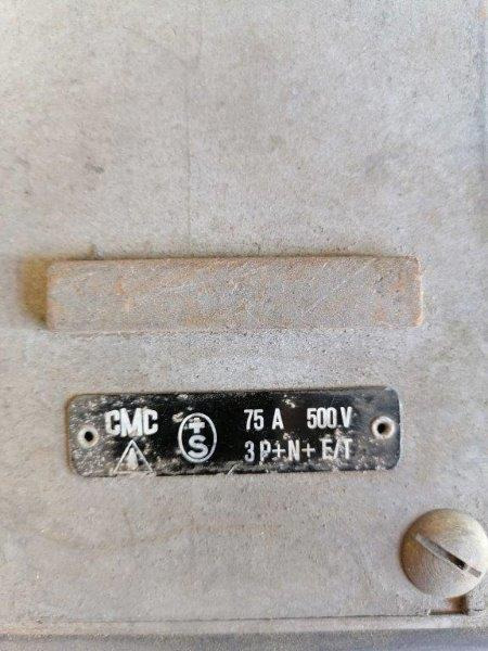 CMC plug connection  for Putzmeister PM500 concrete pump - Electrical system for Concrete pump truck: picture 2 CMC plug connection  for Putzmeister PM500 concrete pump - Electrical system for Concrete pump truck: picture 2