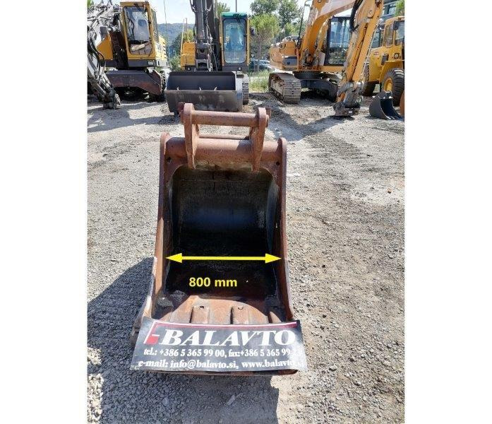 Narrow digging bucket 800 mm - Excavator bucket: picture 1 Narrow digging bucket 800 mm - Excavator bucket: picture 1