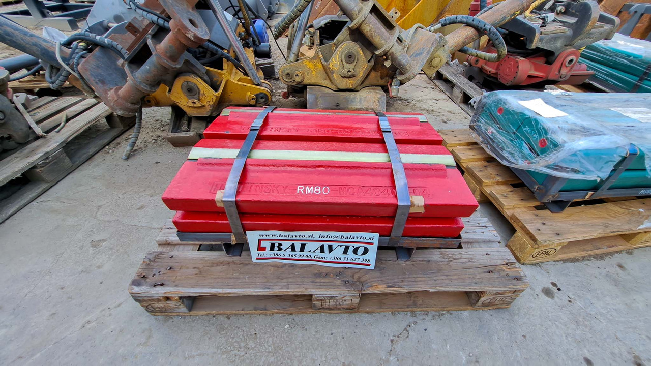 Blow bar Rubble Master RM80 for crusher - Spare parts for Crusher: picture 3 Blow bar Rubble Master RM80 for crusher - Spare parts for Crusher: picture 3