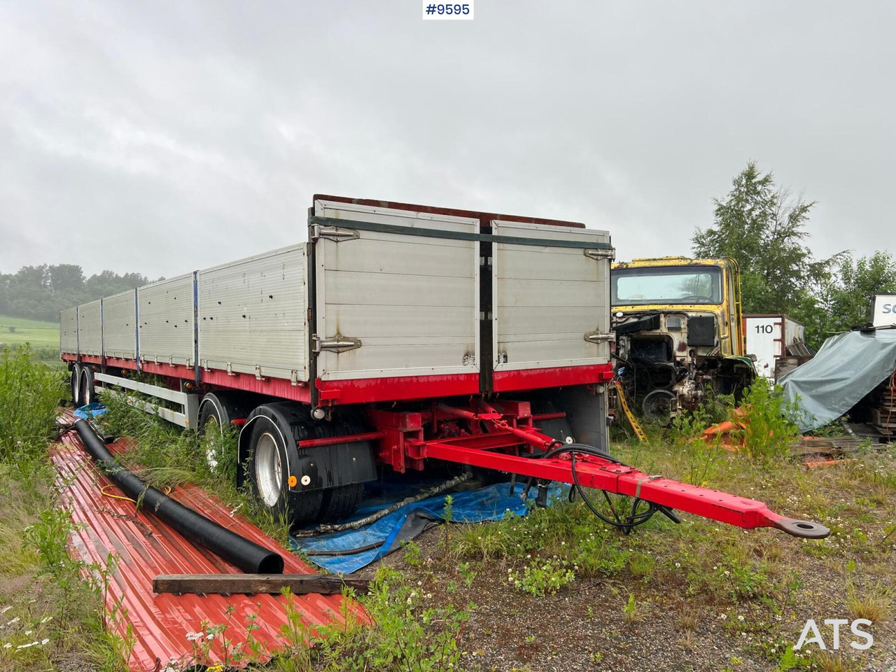 4 axligt NÄRKO släp med lämmar - Dropside/ Flatbed trailer: picture 3 4 axligt NÄRKO släp med lämmar - Dropside/ Flatbed trailer: picture 3