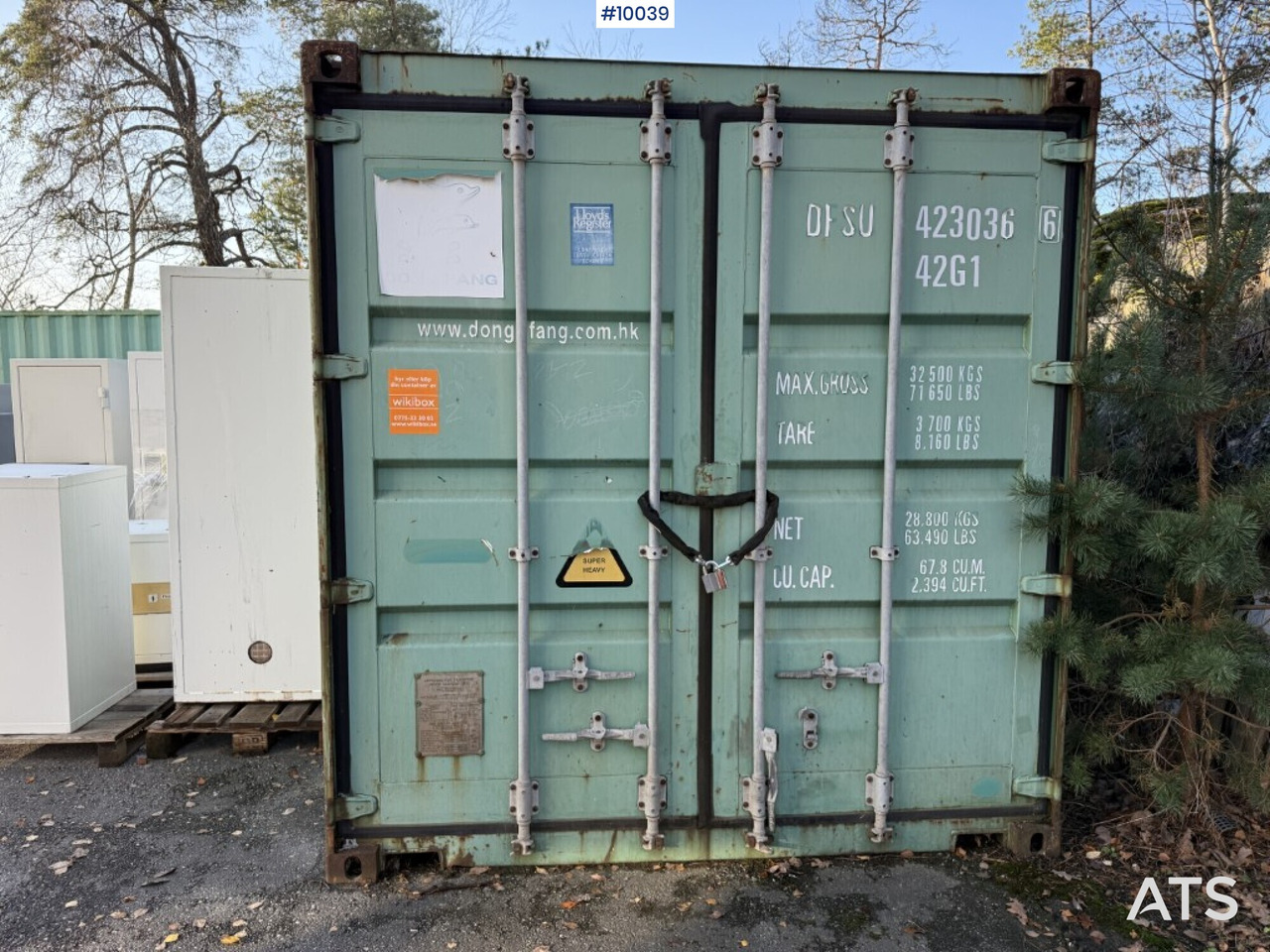 40-foot Container - Shipping container: picture 2 40-foot Container - Shipping container: picture 2