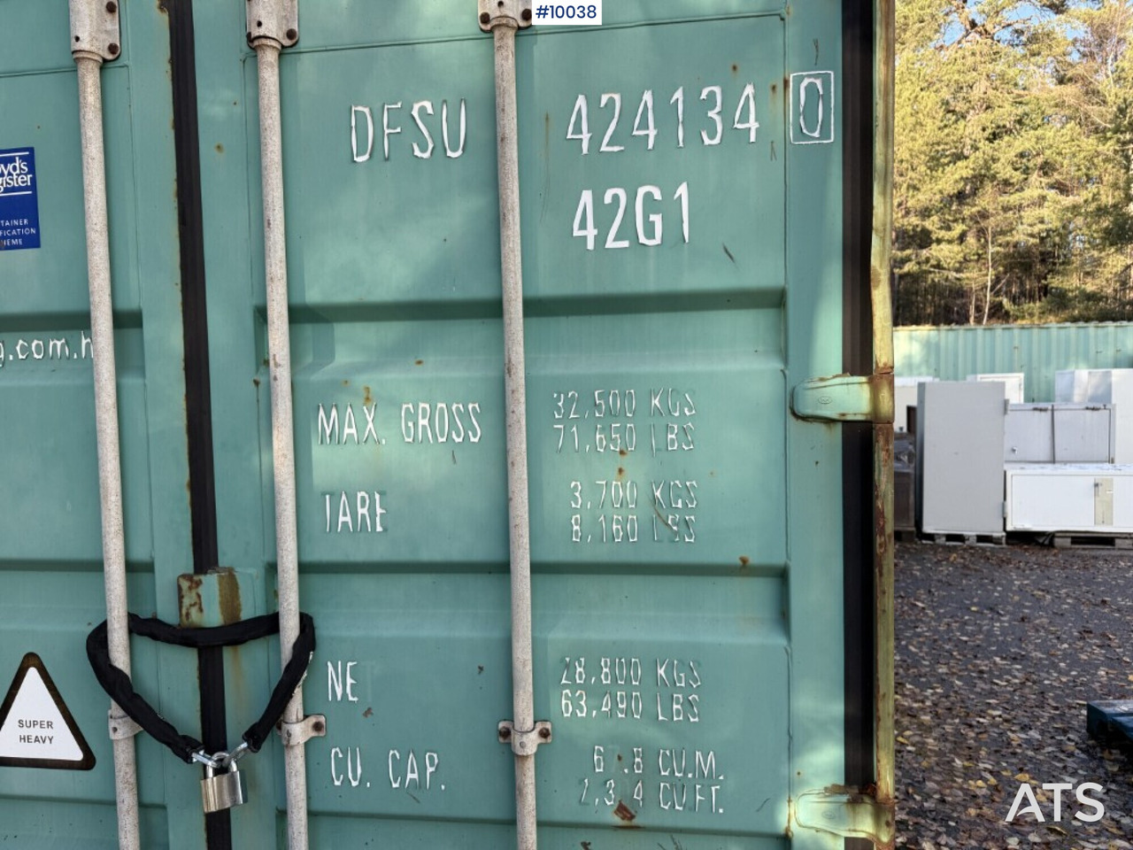 40-foot container - Shipping container: picture 4 40-foot container - Shipping container: picture 4