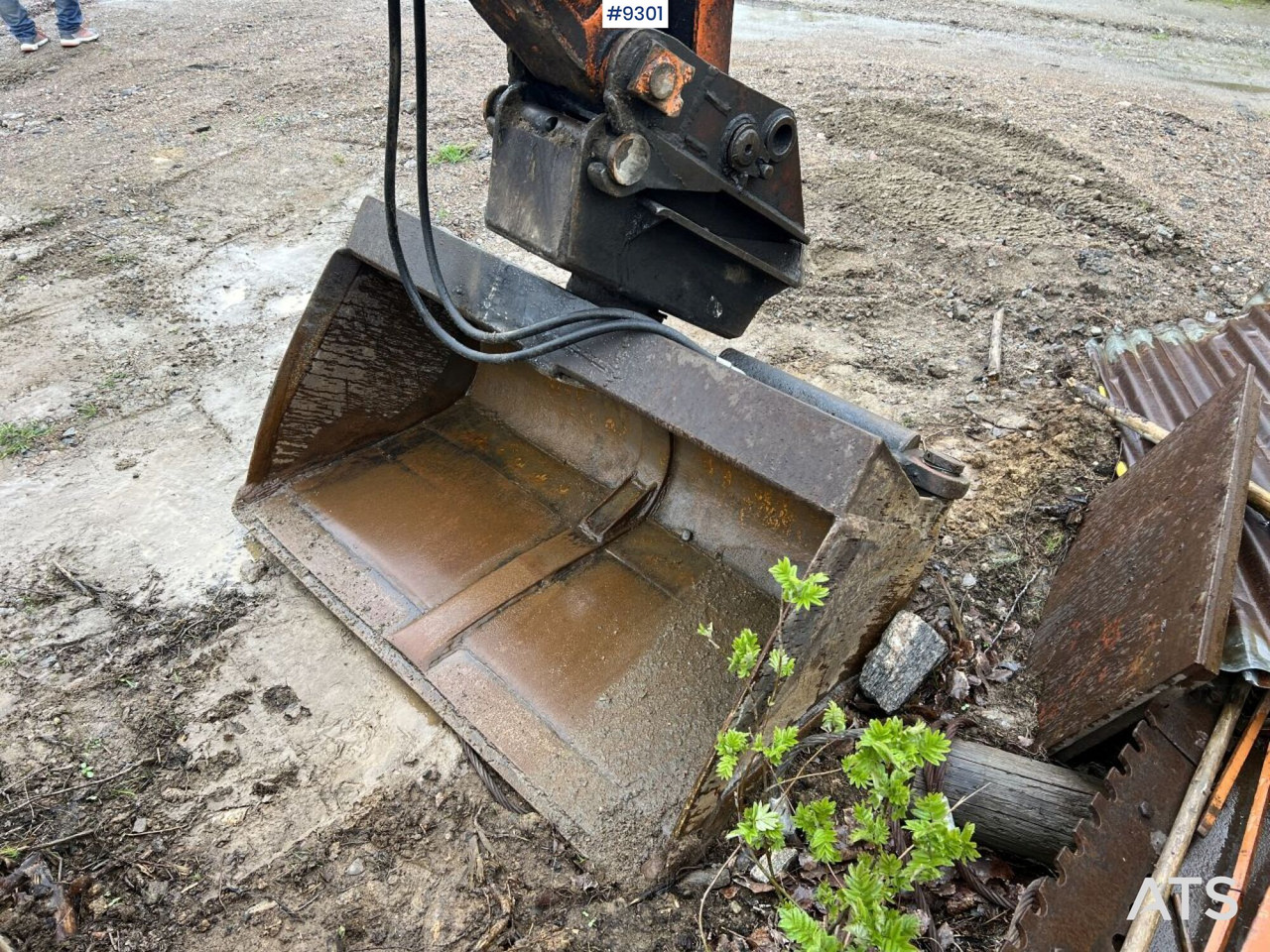 Wheel excavator Atlas 1302 E Wheeled excavator with attachments (VIDEO): picture 18