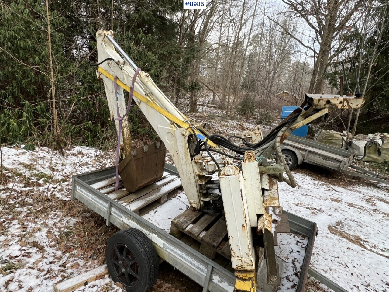 Attachment for Construction machinery Backhoe: picture 8