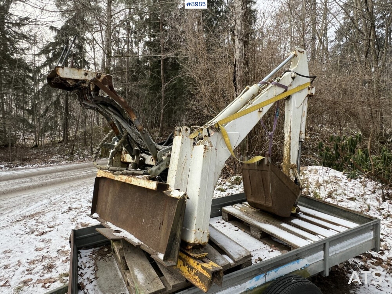 Backhoe - Attachment for Construction machinery: picture 4 Backhoe - Attachment for Construction machinery: picture 4