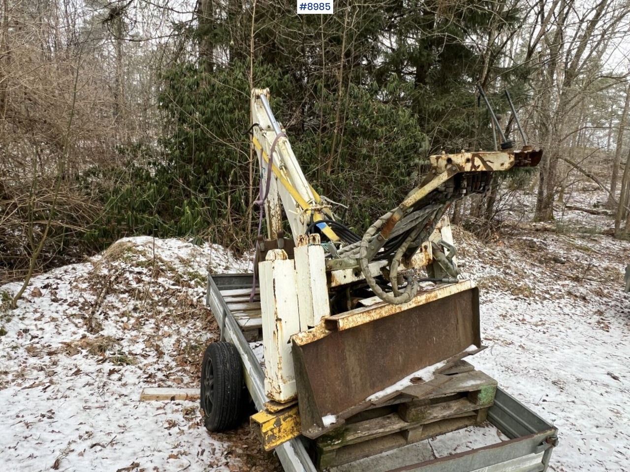 Attachment for Construction machinery Backhoe: picture 7