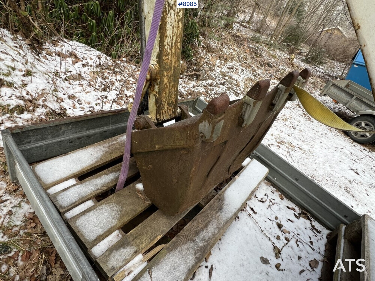 Attachment for Construction machinery Backhoe: picture 9